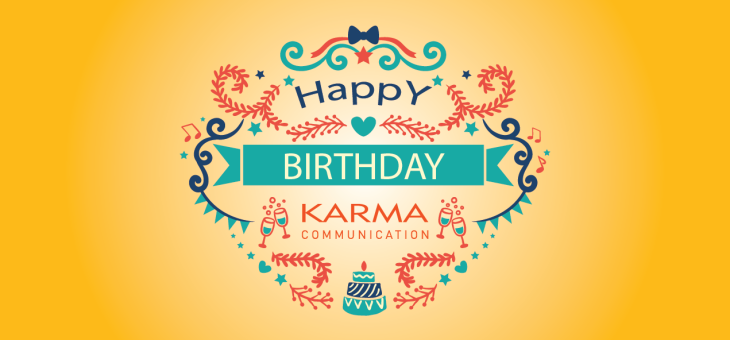 Buon compleanno Karma…e tre
