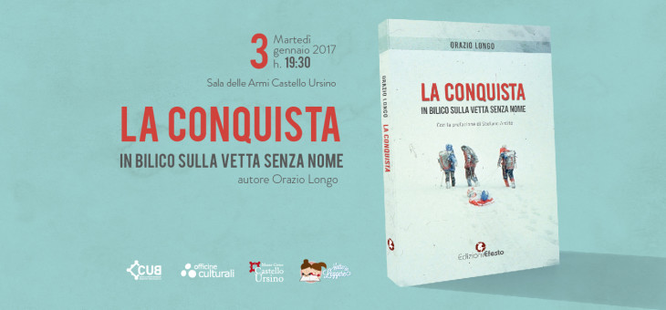 “La conquista” di Orazio Longo, la presentazione il 3 gennaio 2017 a Castello Ursino