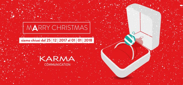 Karma Communication sposa il Natale, vi augura Buone Feste…e va in vacanza