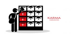 Karma Communication - Morti e feriti nella mail