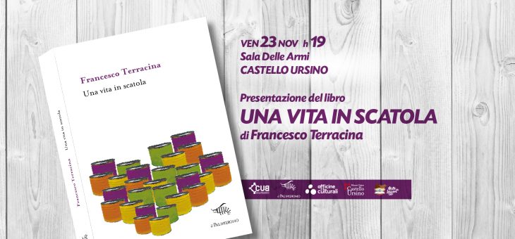 Francesco Terracina presenta “Una vita in scatola” al Castello Ursino