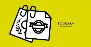 Karma Communication - Loghi in cartoncino