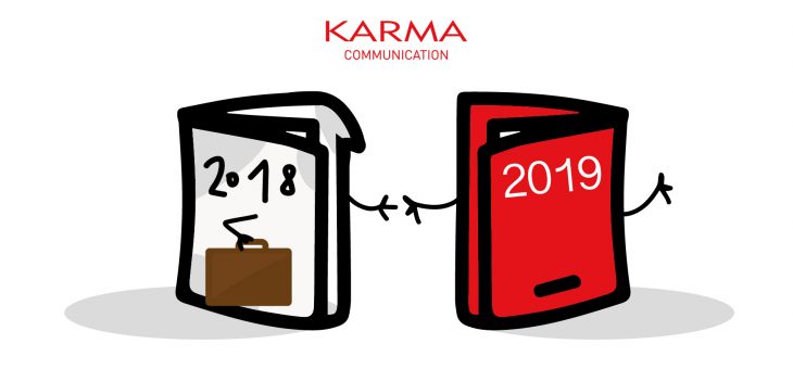 Agenda 2019 benvenuta sul tavolo di Karma Communication