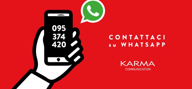 Karma Communication su Whatsapp con 095374420