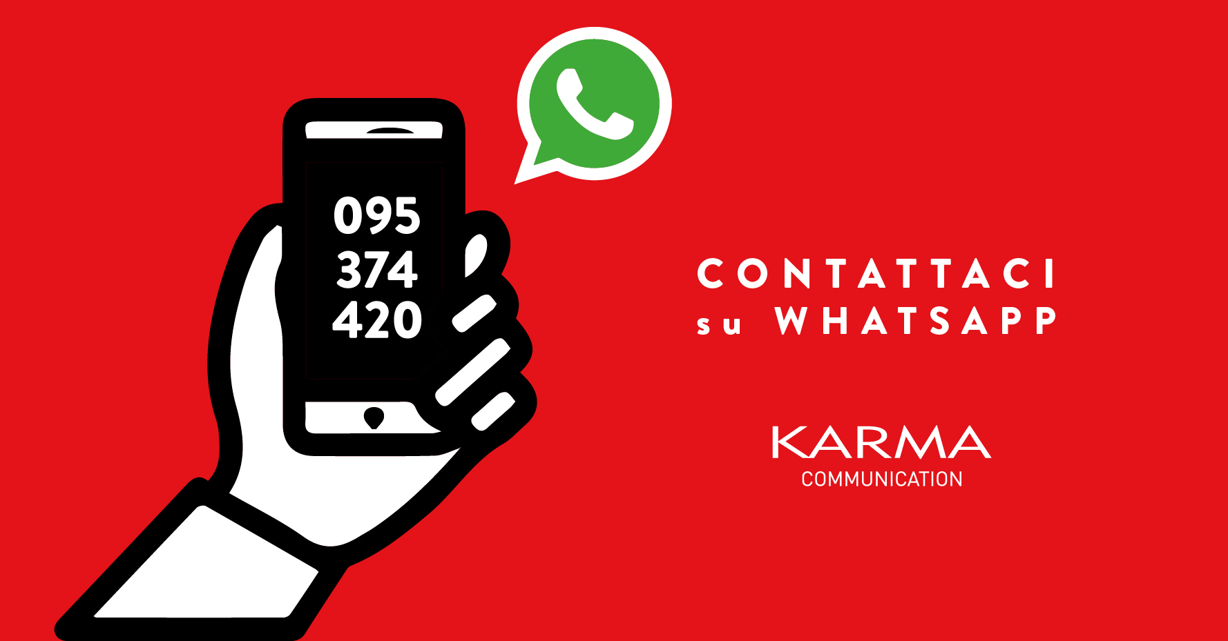 Karma Communication su Whatsapp