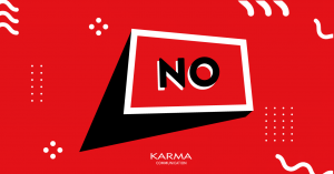 Karma Communication - No al logo
