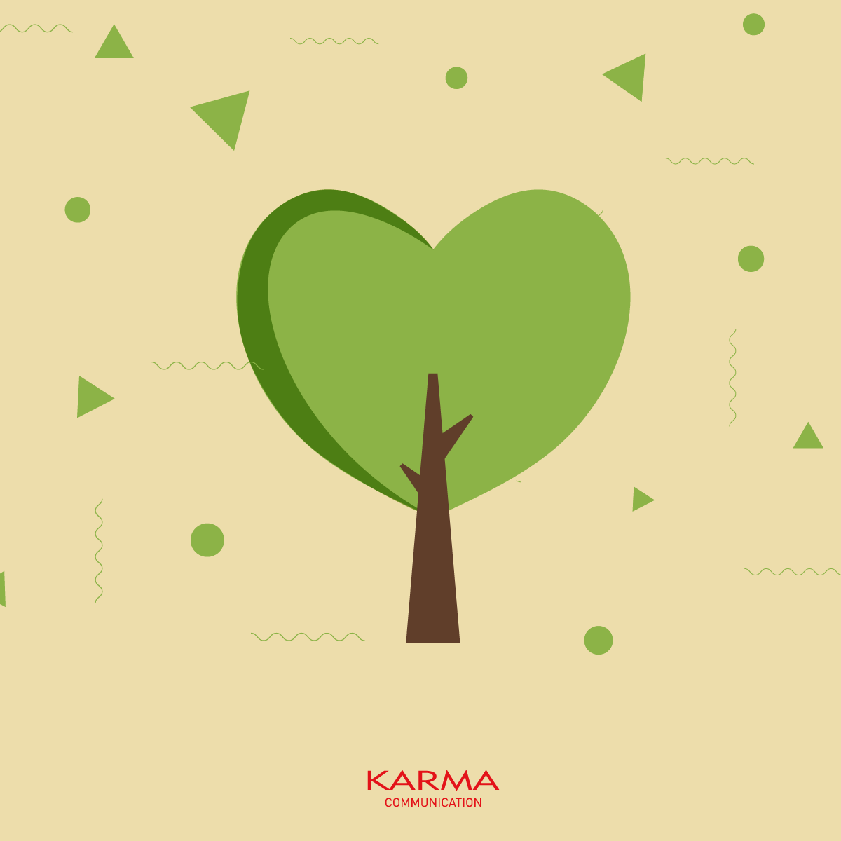 Karma Communication - Una foresta di alberi Karmici