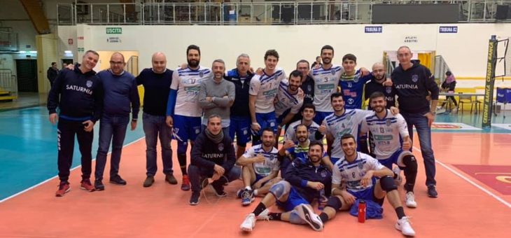 Per Saturnia Acicastello vittoria a Vibo e primo posto in classifica alla fine del girone di andata