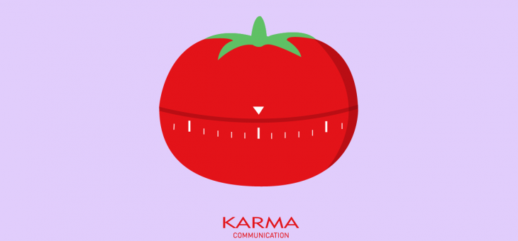 Pomodoro technique Karma style