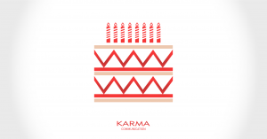Karma Communication - Buon compleanno a noi, e sono otto