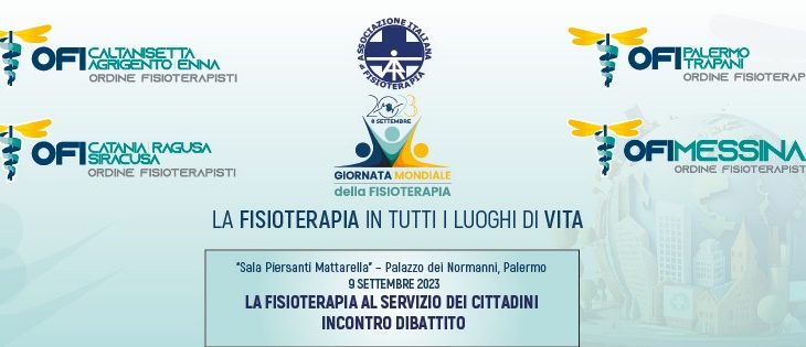 GIORNATA MONDIALE FISIOTERAPIA 2023: A Palermo un incontro sull’importanza della professione