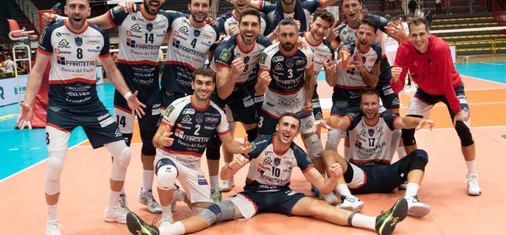 I biancoblu vincono 3-1 contro Cisterna Volley e accendono il PalaCatania