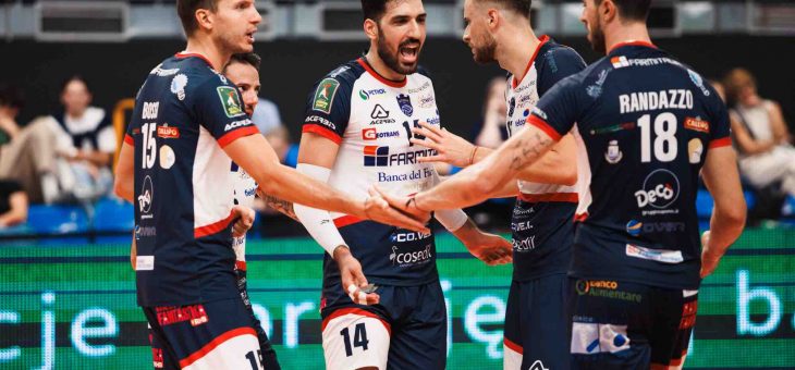 Farmitalia Saturnia – Domenica 22 ottobre esordio biancoblu in trasferta a Perugia