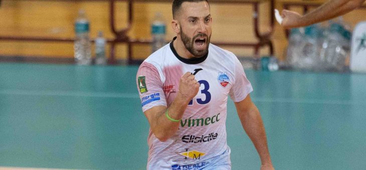 Il libero Simone Lombardo alla Cosedil Saturnia Acicastello