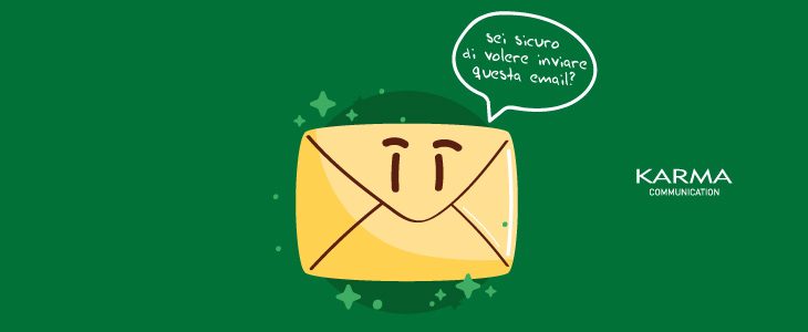 Sei sicuro di voler inviare questa mail?