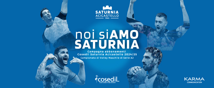 La nostra campagna adv multisoggetto per la Cosedil Saturnia Acicastello