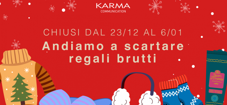 Buone Feste! Anche noi andiamo a scartare regali brutti