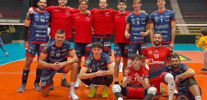 Cosedil Saturnia Acicastello torna a gioire- successo per 3-2 su Cuneo