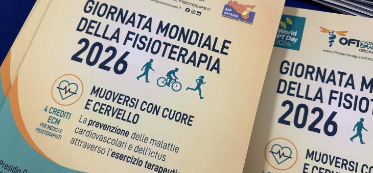 Prevenzione, movimento e territorio: ad Acireale un focus sul ruolo della moderna Fisioterapia