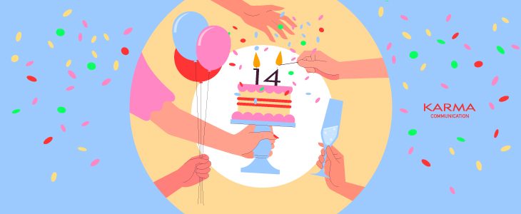 14 anni di Karma Communication 